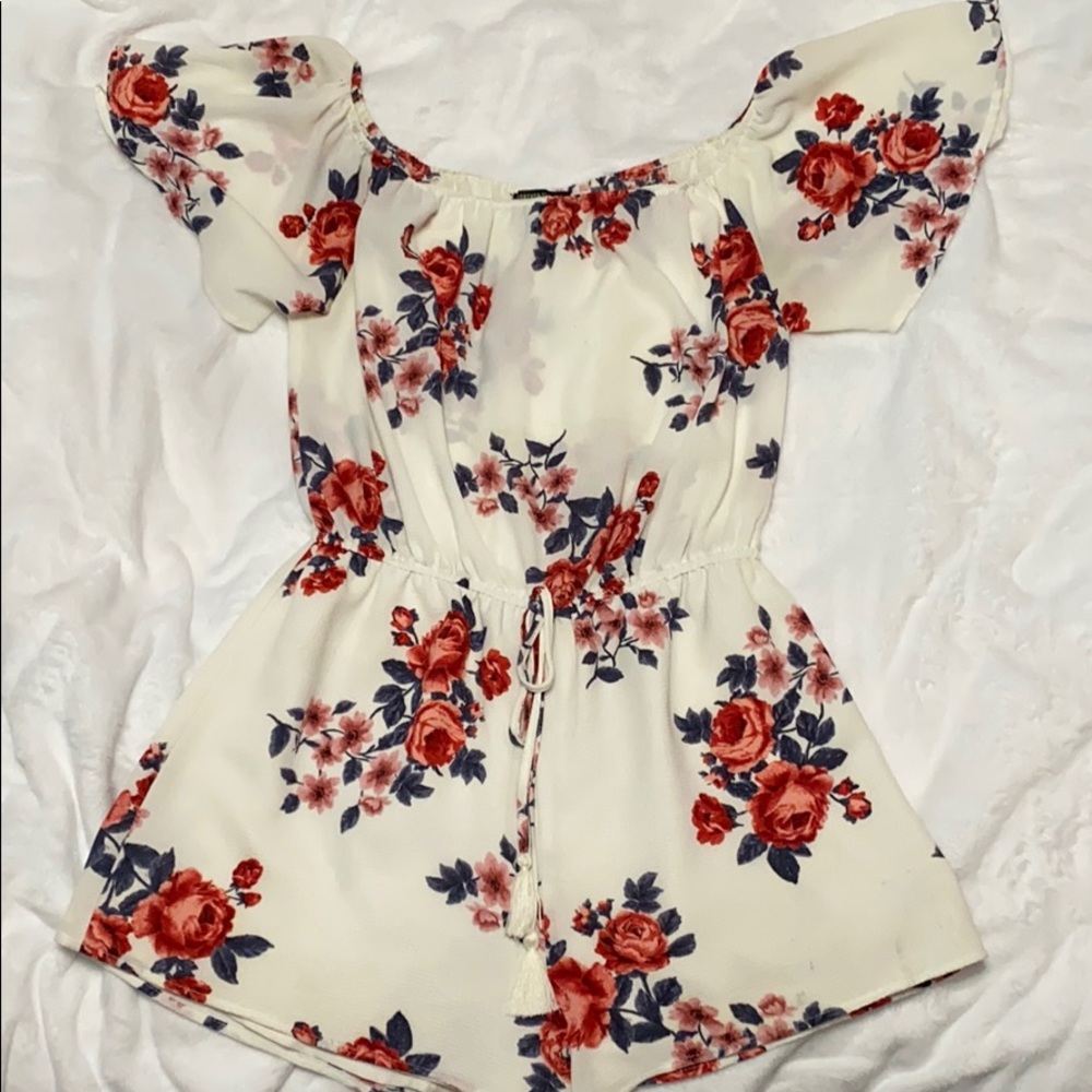 Forever 21 Women’s floral romper